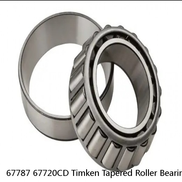 67787 67720CD Timken Tapered Roller Bearings #1 image